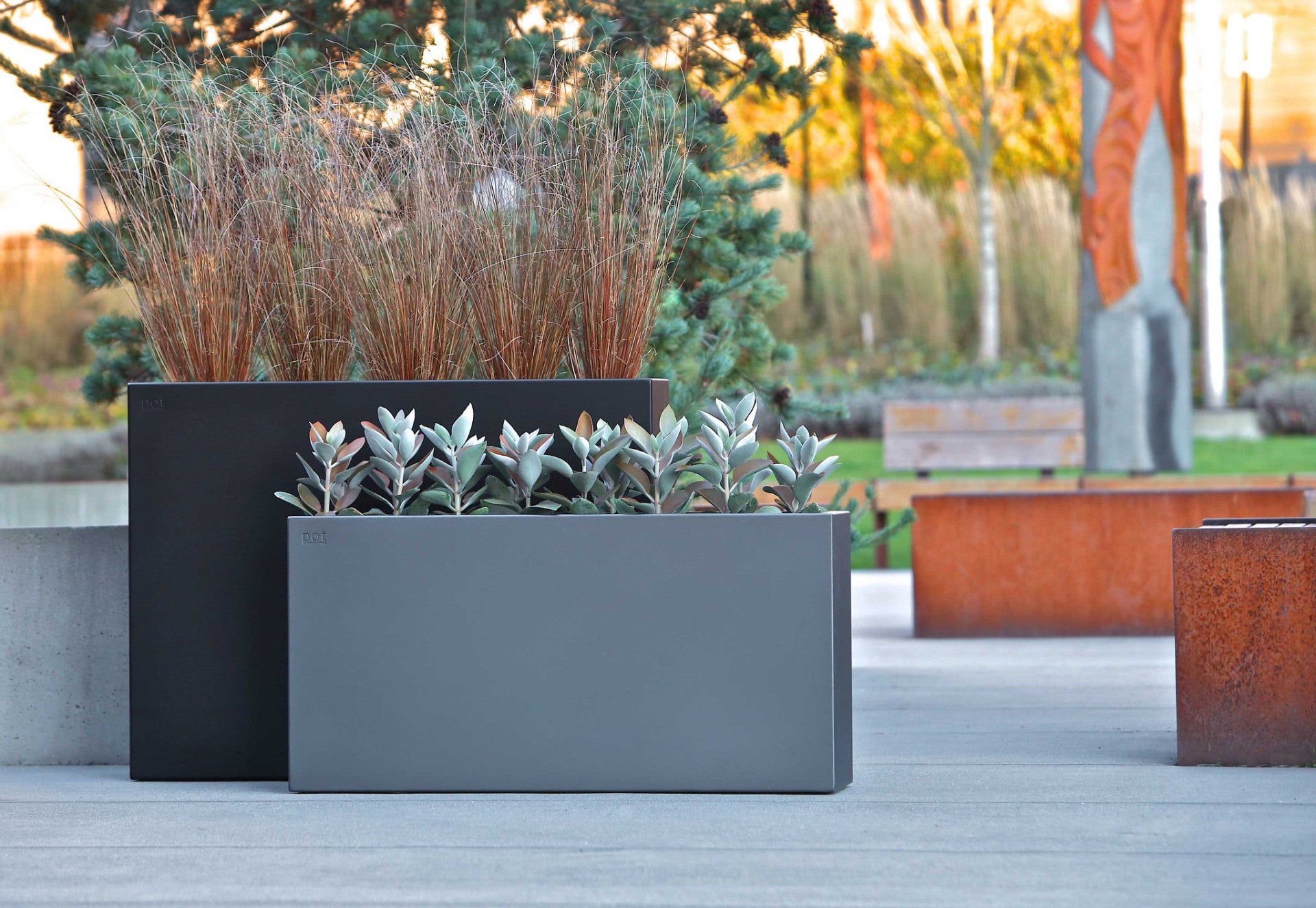 pot screen planter Bordo Dividing Planter